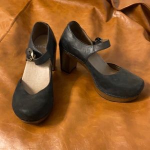 Dansko heeled clog/ maryjanes
